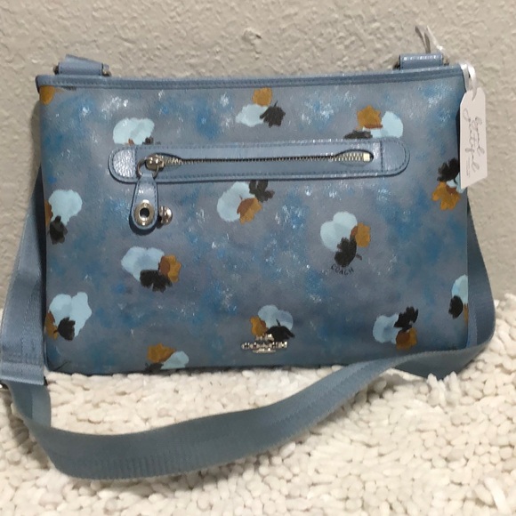 Coach Handbags - #148 Coach Floral Crossbody
